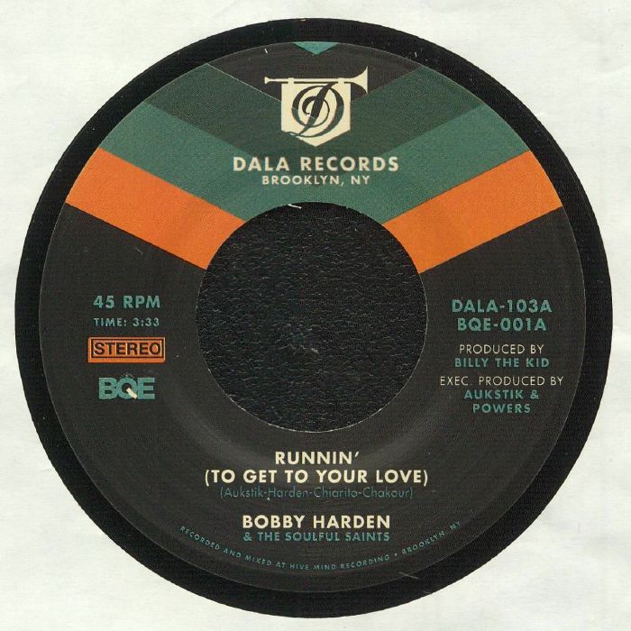 HARDEN, Bobby/THE SOULFUL SAINTS - Runnin' (To Get To Your Love)