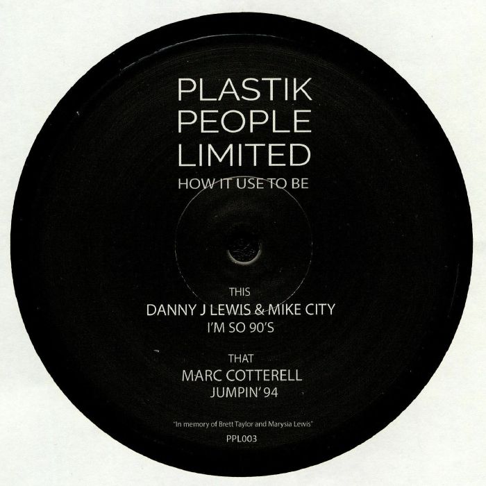 LEWIS, Danny J/MIKE CITY/MARC COTTERELL - How it Use To Be