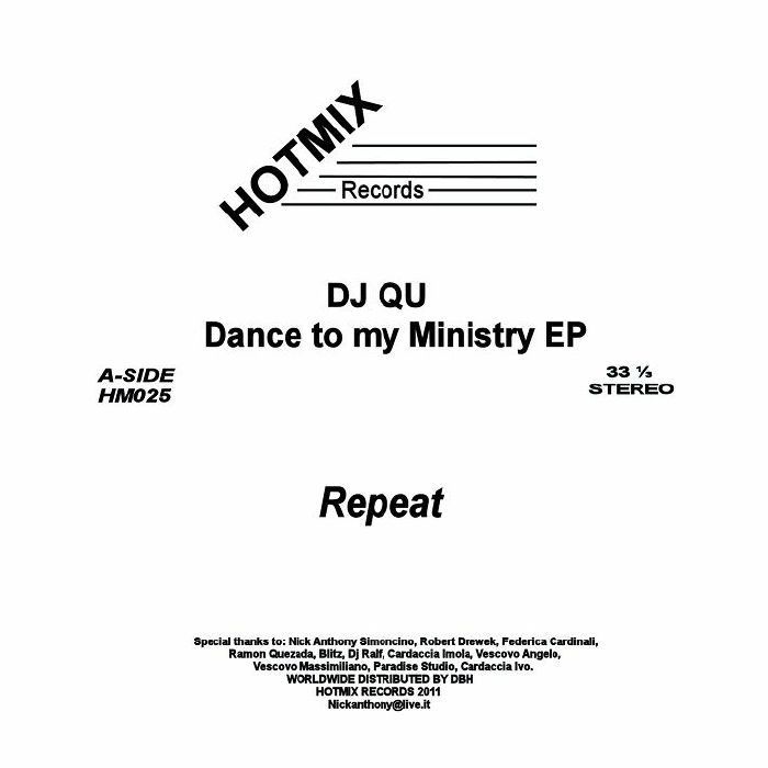 DJ QU - Dance To My Ministry