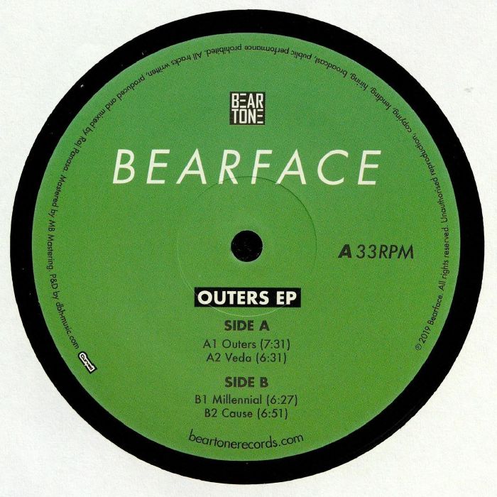 BEARFACE - Outers EP