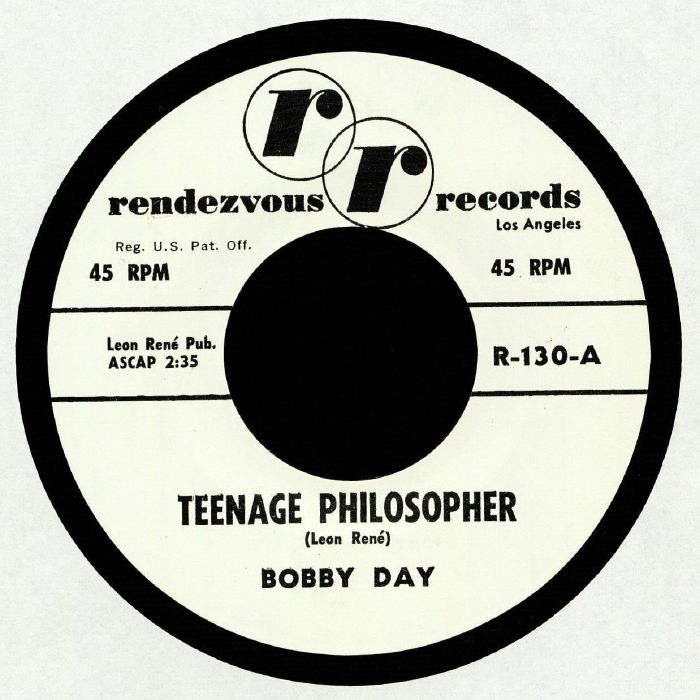 DAY, Bobby/DICKEY LEE - Teenage Philosopher (reissue)