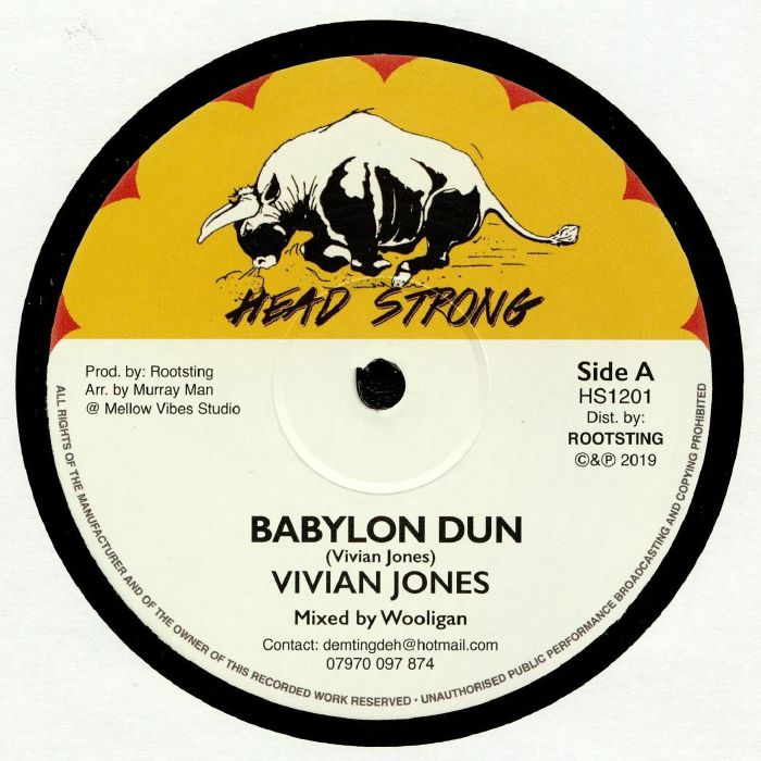 JONES, Vivian/VIN GORDON - Babylon Dun