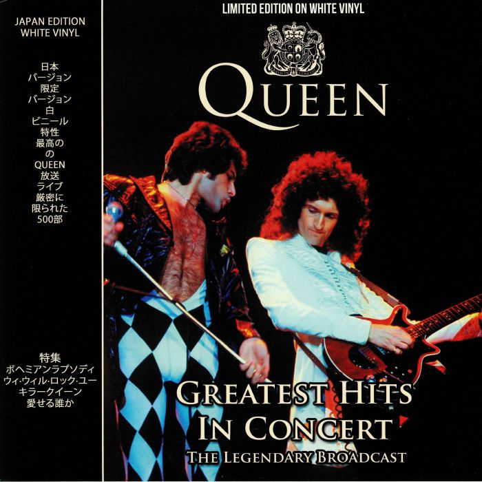 QUEEN - Queen Greatest Hits In Concert: Yoyogi Taiikukan Tokyo Japan 11th May 1985