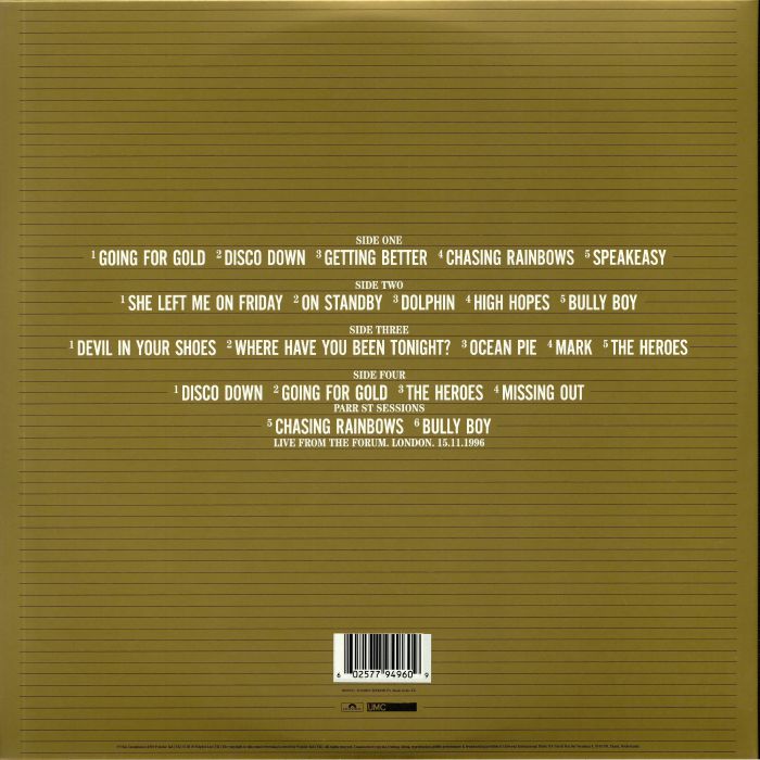SHED SEVEN - Going For Gold: The Greatest Hits (reissue)