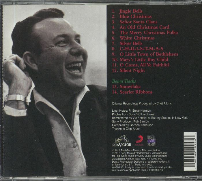 Jim REEVES 12 Songs Of Christmas (remastered) CD at Juno Records.