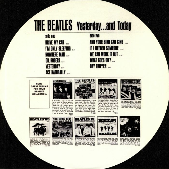 beatles, the - yesterday & today