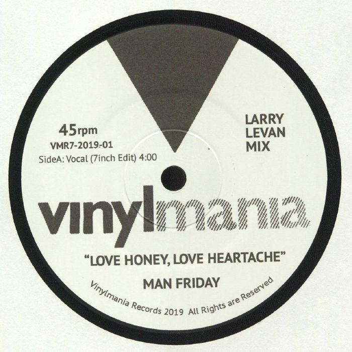 MAN FRIDAY - Love Honey Love Heartache (Larry Levan mixes)
