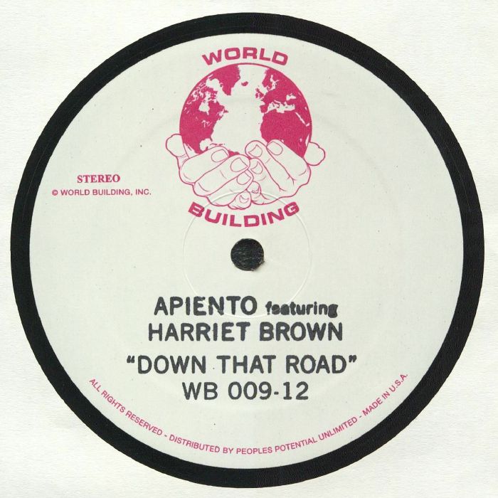 APIENTO feat HARRIET BROWN - Down That Road