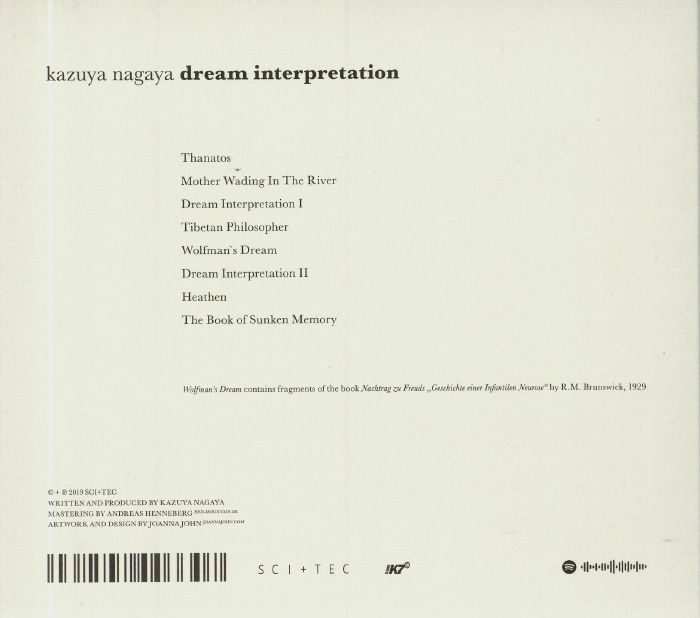 NAGAYA, Kazuya - Dream Interpretation