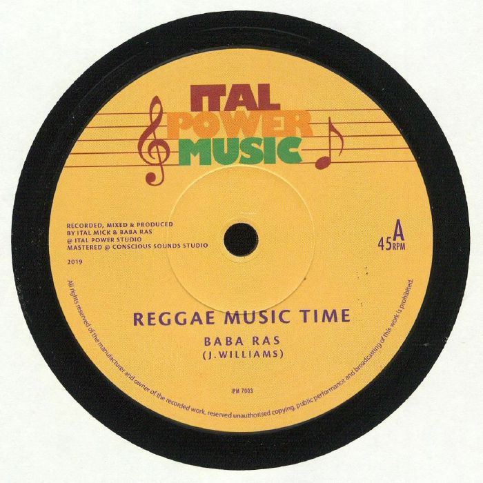 BABA RAS/ITAL MICK - Reggae Music Time