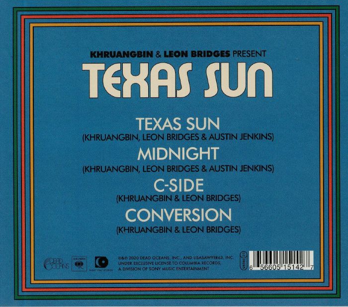 KHRUANGBIN/LEON BRIDGES - Texas Sun CD At Juno Records.