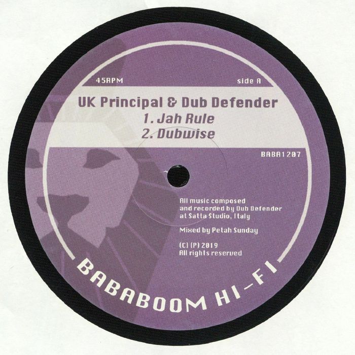 UK PRINCIPAL/DUB DEFENDER/RAMON JUDAH - Jah Rule