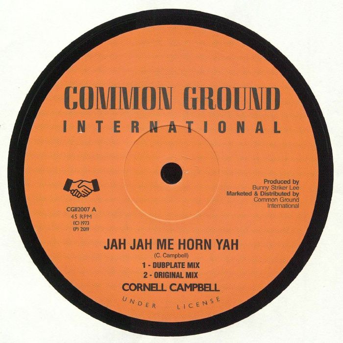 CAMPBELL, Cornell - Jah Jah Me Horn Yah