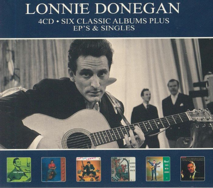DONEGAN, Lonnie - Six Classic Albums Plus EP's & Singles