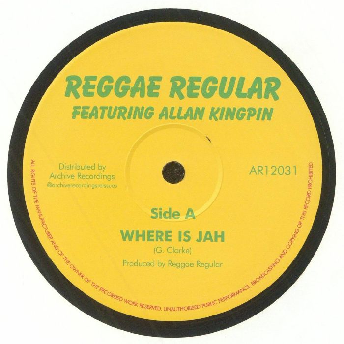 REGGAE REGULAR - Where Is Jah