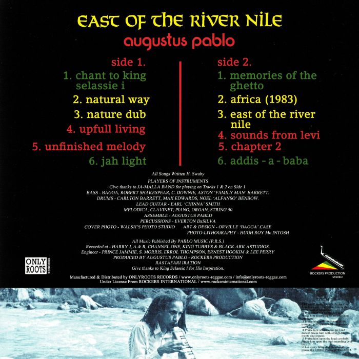 洋楽 Augustus Pablo / East Of The River Nile East of the River Nile - Wikipedia