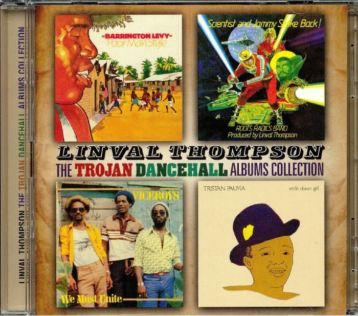 THOMPSON, Linval/VARIOUS - The Trojan Dancehall Albums Collection