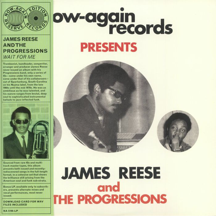 REESE, James/THE PROGRESSIONS - Wait For Me