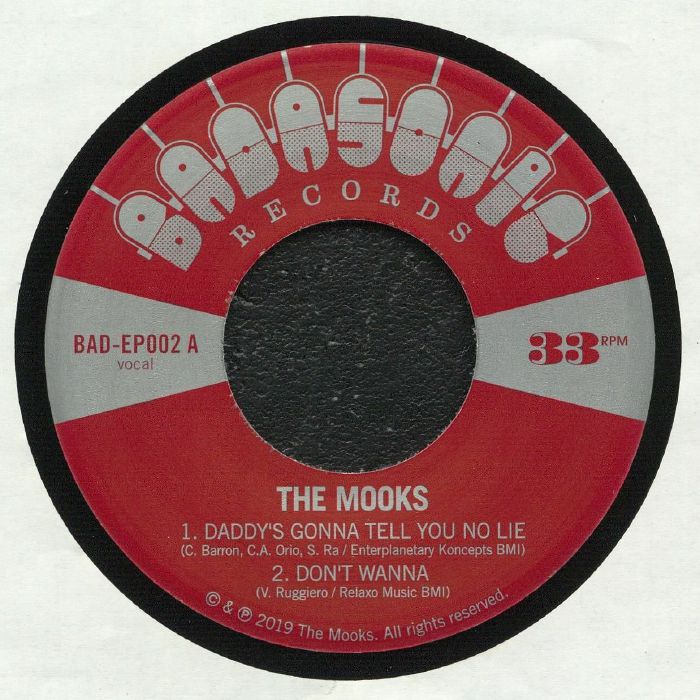 MOOKS, The - Daddy's Gonna Tell You No Lie