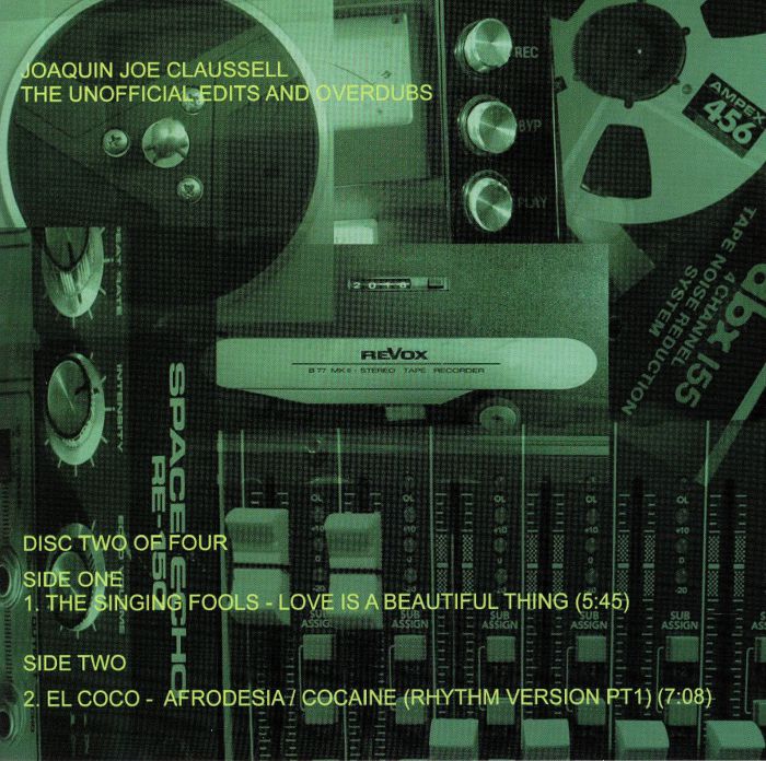 SINGING FOOLS, The/EL COCO - Joaquin Joe Claussell Presents The Unofficial Edits & Overdubs Special Limited 7'' : Disc 2 Of 4