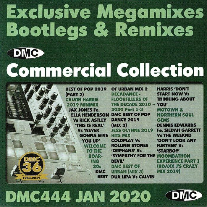 VARIOUS - DMC Commercial Collection January 2020: Exclusive Megamixes Bootlegs & Remixes (Strictly DJ Only)