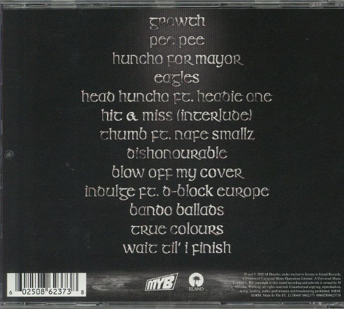 M HUNCHO - Huncholini The 1st CD at Juno Records.