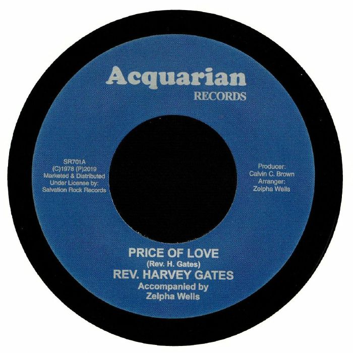 REV HARVEY GATES - Price Of Love (reissue)