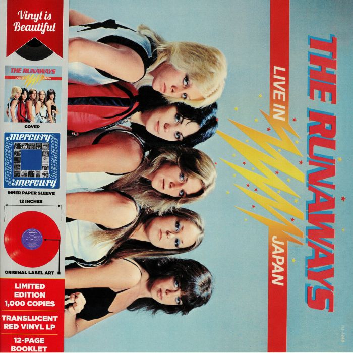 RUNAWAYS, The - Live In Japan