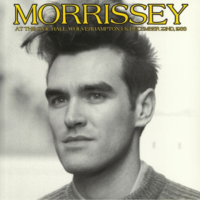 MORRISSEY - At The Civic Hall Wolverhampton UK December 22nd 1988