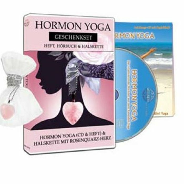 CANDA - Hormon Yoga Geschenkset: Horbuch, Heft & Halskette