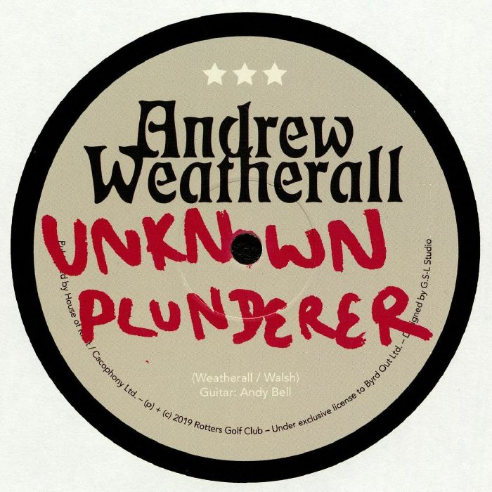 WEATHERALL, Andrew - Unknown Plunderer