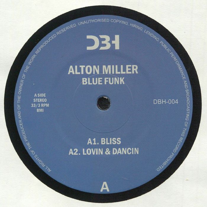 MILLER, Alton - Blue Funk