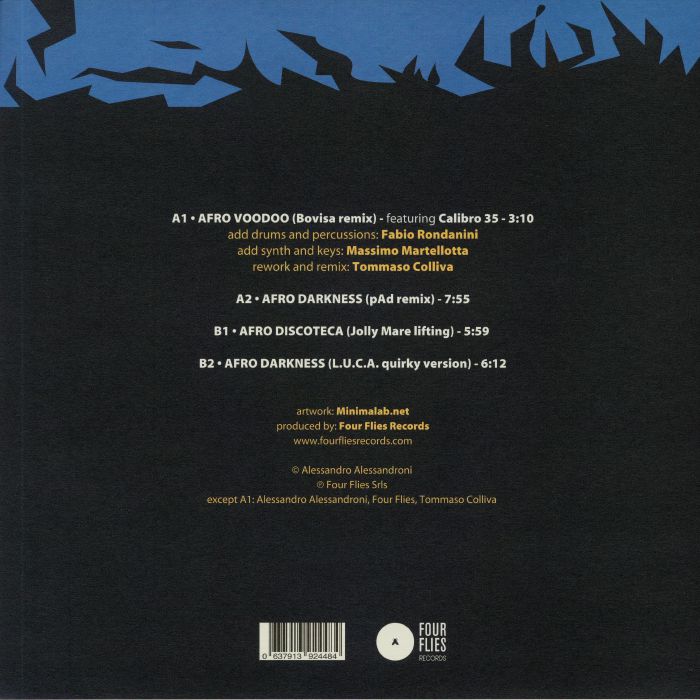 ALESSANDRONI, Alessandro - Afro Discoteca: Reworked & Reloved