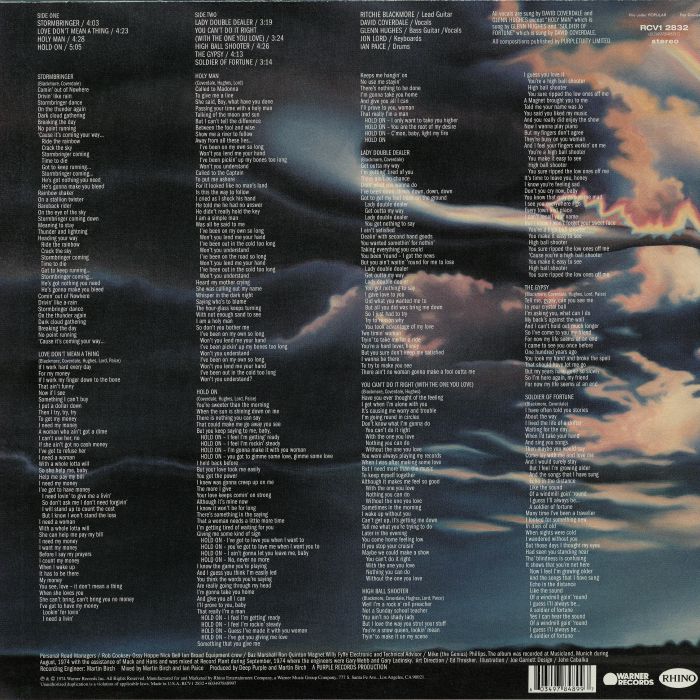 DEEP PURPLE - Stormbringer (reissue)