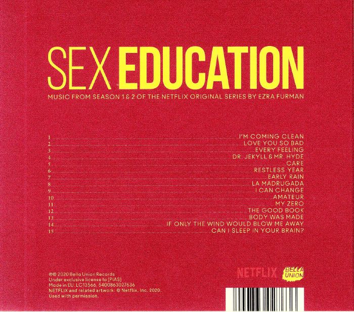 Furman Ezra Sex Education Soundtrack Cd Ebay 6518