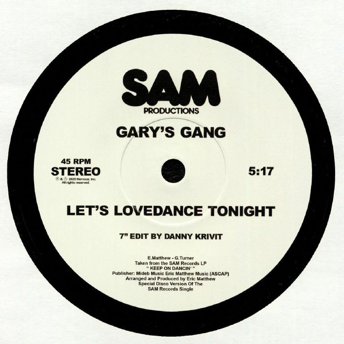 GARY'S GANG/CONVERTION - Let's Lovedance Tonight