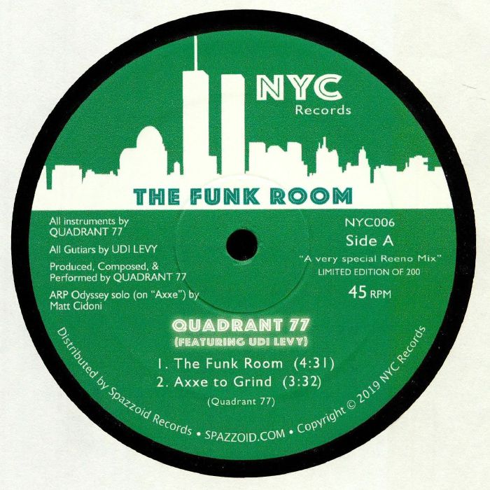 QUADRANT 77 feat UDI LEVY - The Funk Room