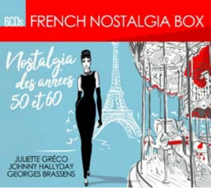 GRECO, Juliette/JOHNNY HALLYDAY/GEORGES BRASSENS - French Nostalgia Box: Nostalgie Des Annees 50 Et 60