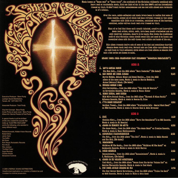 VARIOUS - Electric Holyland (reissue)
