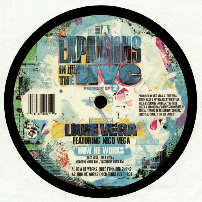 LOUIE VEGA - Expansions In The NYC: Preview EP 2