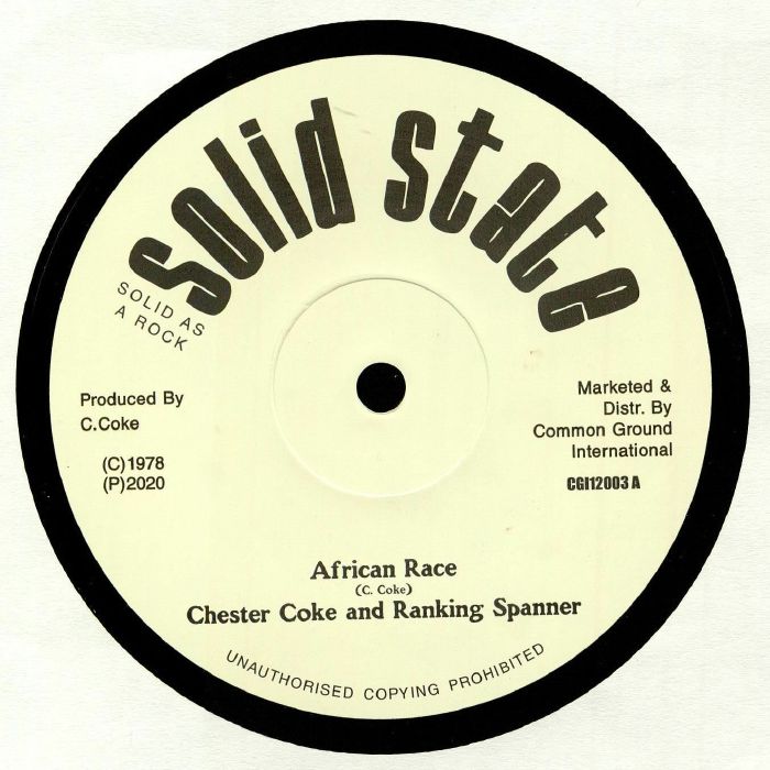 COKE, Chester/RANKING SPANER/SOLID STATE ALL STARS - African Race