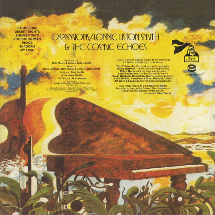 LISTON SMITH, Lonnie & THE COSMIC ECHOES - Expansions (reissue)
