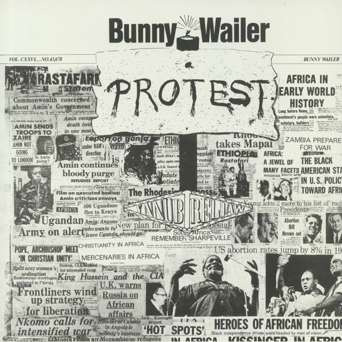 WAILER, Bunny - Protest (reissue)