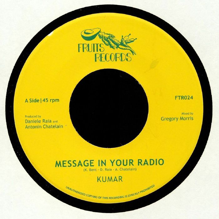 KUMAR/GREGORY MORRIS/THE 18TH PARALLEL - Message In Your Radio