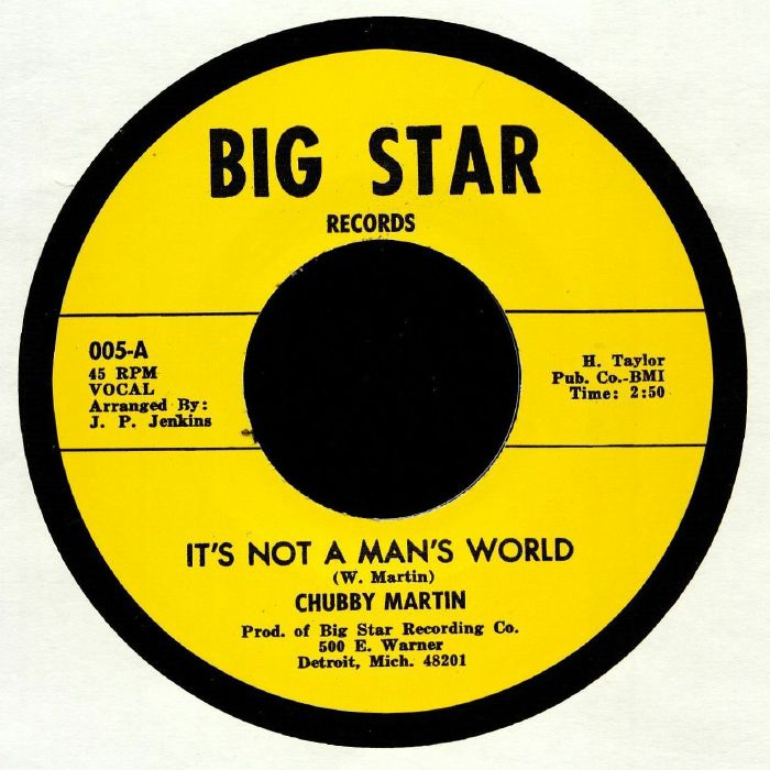 MARTIN, Chubby - It's Not A Mans World (reissue)