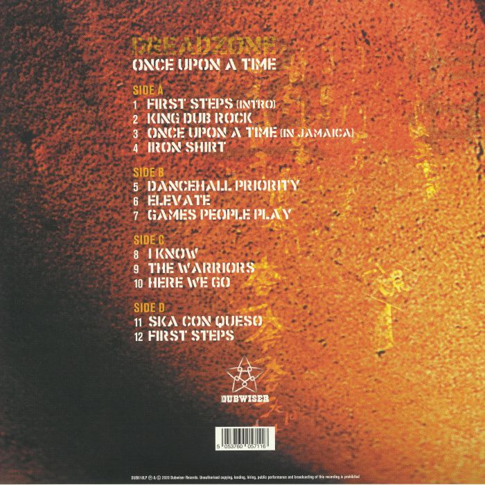 DREADZONE - Once Upon A Time (reissue)