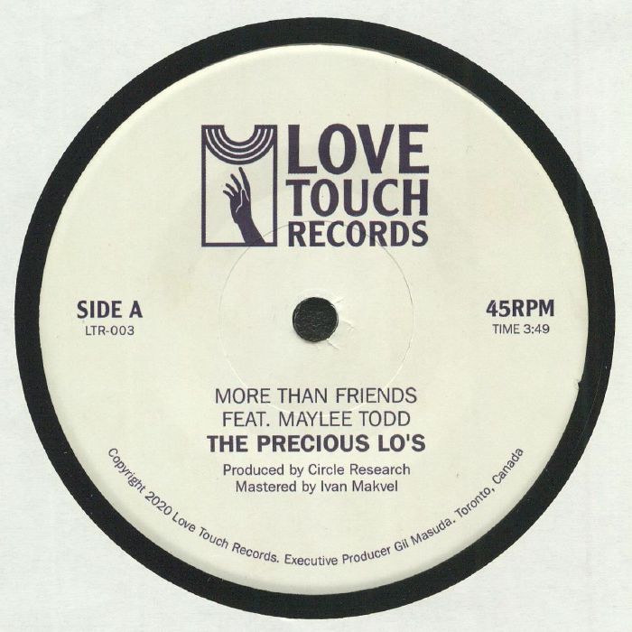 PRECIOUS LO'S, The feat MAYLEE TODD - More Than Friends