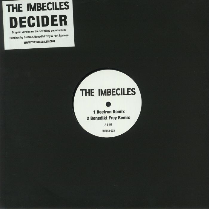IMBECILES, The - Decider Remixes