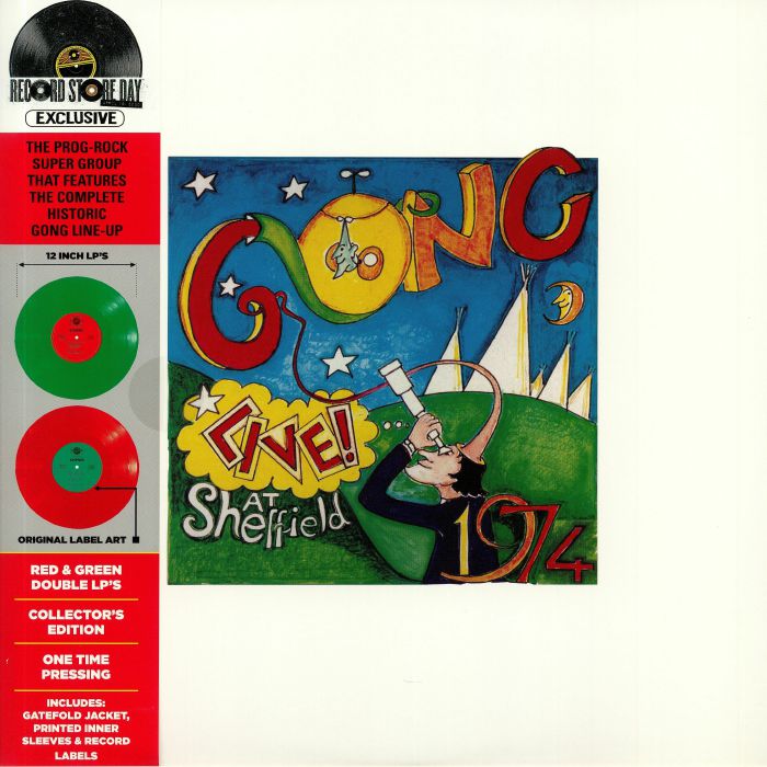GONG - Live! At Sheffield 1974 (Record Store Day 2020)