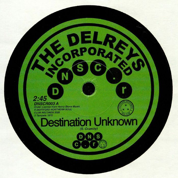 DELREYS INCORPORATED, The/OSCAR WRIGHT - Destination Unknown